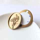 "Sweet Pea- Customizable Color- Set of 25 Hand-crafted Wax Seals" - Wax Seals in multicolor by Inkspiringletters