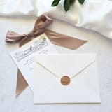 "Doxie- Mocha -  Hand-crafted Wax Seals- Set of 25" - Wax Seals in brown by Inkspiringletters