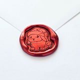 "Hoppy Holidays- Customizable Color- Set of 25 Hand-crafted Wax Seals" - Wax Seals in multicolor by Inkspiringletters