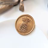 "Pineapple- Customizable Color- Set of 25 Hand-crafted Wax Seals" - Wax Seals in multicolor by Inkspiringletters