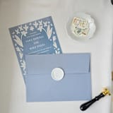 "Framed Orchid- Customizable Color- Set of 25  Hand-crafted Wax Seals" - Wax Seals in multicolor by Inkspiringletters
