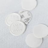 "Save The Date (Sold in Sets of 10)" - Wax Seals in white by Lindsey Cain