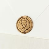 "King of the Jungle- Customizable Color- Set of 25 Hand-crafted Wax Seals" - Wax Seals in multicolor by Inkspiringletters
