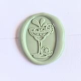 "Spicy Margarita- Customizable Color- Set of 25Hand-crafted Wax Seals" - Wax Seals in multicolor by Inkspiringletters