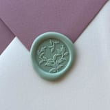 "Euro Rose Wax Seal Sticker - Pack of 10" - Wax Seals in multicolorassorted-colors by Eva Tadros