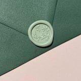 "Euro Rose Wax Seal Sticker - Pack of 10" - Wax Seals in multicolorassorted-colors by Eva Tadros