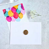 "Ferris Wheel- Customizable Color- Set of 25 Hand-crafted Wax Seals" - Wax Seals in multicolor by Inkspiringletters