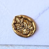 "Holly Branch- Customizable Color- Set of 25  Hand-crafted Wax Seals" - Wax Seals in multicolor by Inkspiringletters