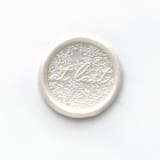 "At Last Wax Seal in Pearl Pack of 10" - Wax Seals in white by Abby Choi