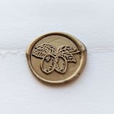 "Lemon Branch- Customizable Color- Set of 25 Hand-crafted Wax Seals" - Wax Seals in multicolor by Inkspiringletters