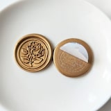 "Romantic Rose- Customizable Color- Set of 25 Hand-crafted Wax Seals" - Wax Seals in multicolor by Inkspiringletters