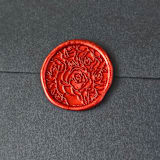 "Whimsy Roses- Customizable Color- Set of 25 Hand-crafted Wax Seals" - Wax Seals in multicolor by Inkspiringletters