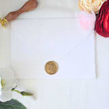 "Long-tailed Bow- Customizable Color- Set of 25  Hand-crafted Wax Seals" - Wax Seals in multicolor by Inkspiringletters