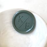 "Serif Initial Wax Seals, Pack of 50, Customizable" - Wax Seals in multicolorassorted-colors by Abby Choi