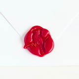 "Northern Cardinal-- Customizable Color- Hand-Crafted Wax Seals- Set of 25" - Wax Seals in multicolor by Inkspiringletters