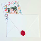 "Northern Cardinal-- Customizable Color- Hand-Crafted Wax Seals- Set of 25" - Wax Seals in multicolor by Inkspiringletters