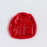 "Purrfect Gift- Customizable Color- Set of 25 Hand-crafted Wax Seals" - Wax Seals in multicolor by Inkspiringletters