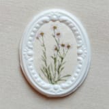 "Fine Art Wax Seals // Pink Daisy (Set of 3)" - Wax Seals in multicolorassorted-colors by Clover and Lamb