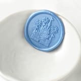 "Castle Wax Seal, Pack of 10, Customizable Color" - Wax Seals in multicolorassorted-colors by Abby Choi