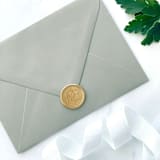 "Daffodil Wax Seals in Prosecco, Pack of 10" - Wax Seals in gold by Abby Choi