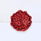 "Dinnerplate Dahlia- Customizable Color- Set of 25 Hand-crafted Wax Seals" - Wax Seals in multicolor by Inkspiringletters