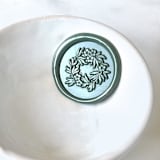 "Tropical Wreath Seals Pack of 10, Customizable Color" - Wax Seals in multicolorassorted-colors by Abby Choi