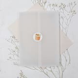 "Old Fashioned Drink Vellum Wax Seals | Set of 25" - Wax Seals in orange by Clove and Cedar Design