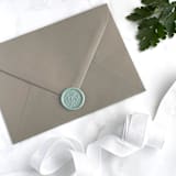 "At Last wax Seal in Sage, Pack of 10" - Wax Seals in green by Abby Choi