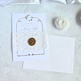 "Snowy Plum Blossom- Customizable Color- Set of 25 Hand- crafted Wax Seals" - Wax Seals in multicolor by Inkspiringletters