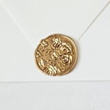 "Vintage Rose- Customizable Color- Set of 25  Hand-crafted Wax Seals" - Wax Seals in multicolor by Inkspiringletters