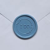 "Customizable Color "I DO" Self-adhesive Wax Seals, Set of 5" - Wax Seals in multicolorassorted-colors by MC silverlinings