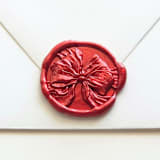 "Silk Bow- Customizable Color- Hand-Crafted Wax Seals- Set of 25" - Wax Seals in multicolor by Inkspiringletters