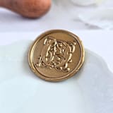 "Storybook Monogram- Customizable Color- Set of 25 Hand-crafted Wax Seals" - Wax Seals in multicolor by Inkspiringletters