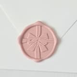 "Gift Bow- Customizable Color- Set of 25 Hand-crafted Wax Seals" - Wax Seals in multicolor by Inkspiringletters