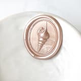 "Spindal Shell Wax Seal, Pack of 10, Customizable Color" - Wax Seals in multicolorassorted-colors by Abby Choi