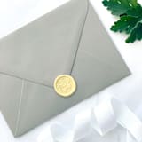 "Daffodil Wax Seal in Lemonade Pack of 10" - Wax Seals in yellow by Abby Choi