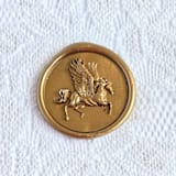 "Pegasus- Customizable Color- Set of 25 Hand-crafted Wax Seals" - Wax Seals in multicolor by Inkspiringletters