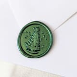 "Holiday Tree-Customizable Color- Set of 25  Hand-crafted Wax Seals" - Wax Seals in multicolor by Inkspiringletters