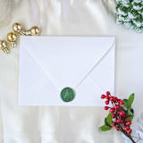 "Holiday Tree-Customizable Color- Set of 25  Hand-crafted Wax Seals" - Wax Seals in multicolor by Inkspiringletters