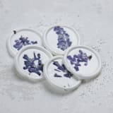 "Pressed Lavender Wax Seals | Set of 25" - Wax Seals in purple by Clove and Cedar Design