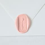 "Sugar Love Tulip- Customizable Color- Set of 25 Hand-crafted Wax Seals" - Wax Seals in multicolor by Inkspiringletters