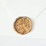 "Giant Monstera- Customizable Color- Set of 25  Hand-crafted Wax Seals" - Wax Seals in multicolor by Inkspiringletters