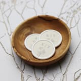 "Custom Yellow Floral Wax Seals | Set of 25" - Wax Seals in multicolor by Clove and Cedar Design