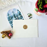 "Angel Topper- Customizable Color- Set of 25 Hand-crafted Wax Seals" - Wax Seals in multicolor by Inkspiringletters