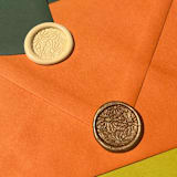 "Flower Power Wax Seal Sticker - Pack of 10" - Wax Seals in multicolorassorted-colors by Eva Tadros