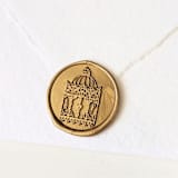 "Cathedral- Customizable Color- Set of 25 Hand-crafted Wax Seals" - Wax Seals in multicolor by Inkspiringletters
