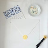 "Lily of the Valley- Customizable Color- Set of 25 Hand-crafted Wax Seals" - Wax Seals in multicolor by Inkspiringletters