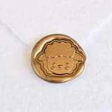 "Lamb- Customizable Color- Set of 25 Hand-crafted Wax Seals" - Wax Seals in multicolor by Inkspiringletters