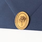"Rose Brooch- Customizable Color- Set of 25 Hand-crafted Wax Seals" - Wax Seals in multicolor by Inkspiringletters