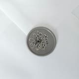 "Queen Anne's Lace in Linen Wax Seals | Pack of 10" - Wax Seals in gray by Caitlin Home